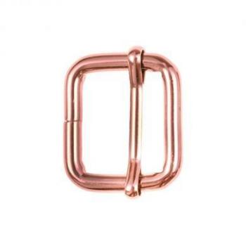 Leiterschnalle 2,5cm  Breite Rosegold